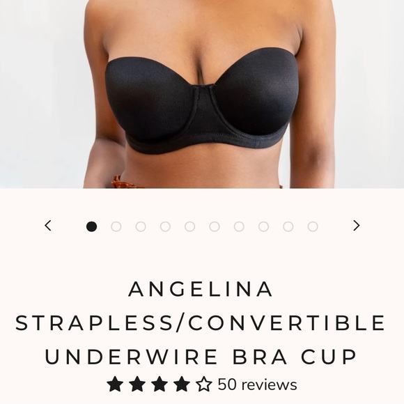 The Bra Lab strapless convertible bra 36DD - Picture 3 of 4